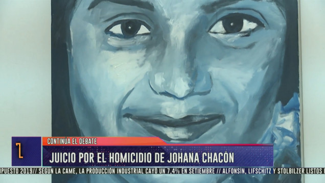 imagen Este martes se reanuda el juicio por el homicidio de Johana Chacón