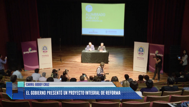 imagen Carril Godoy Cruz: El Gobierno presentó un proyecto integral de reforma