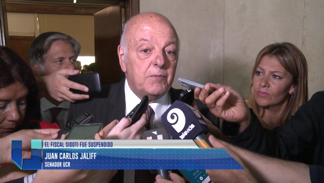 imagen El fiscal Sidotti fue suspendido