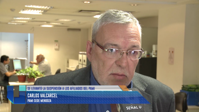 imagen Se levantó la suspensión a los afiliados del PAMI