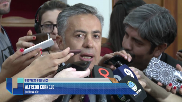 imagen Cornejo defendió el proyecto para vender tierras del Ejército en el Valle de Uco
