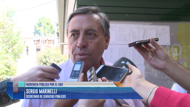 imagen Marinelli anunció el aumento de los umbrales en el consumo de gas