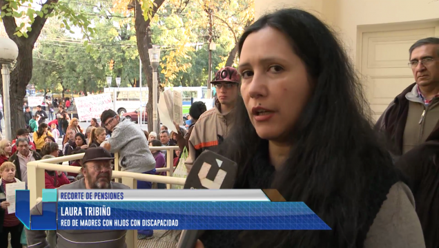 imagen Repudiaron la quita de pensiones en la Legislatura