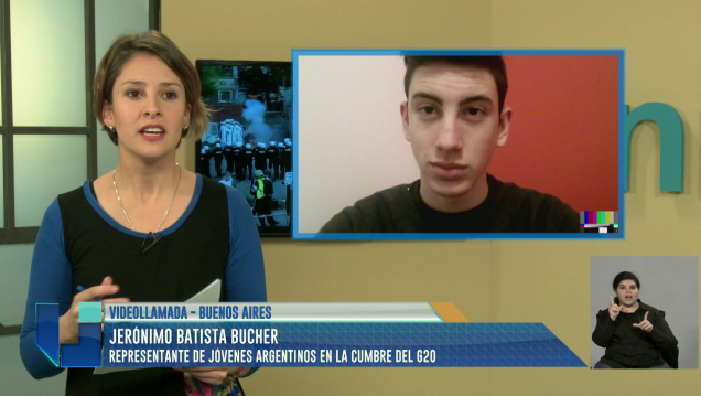 imagen G20: ¿Quién es el joven argentino que cautivó a Mérkel?