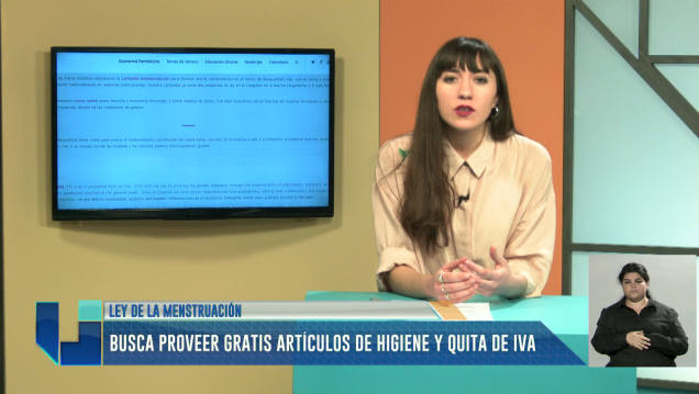 imagen Ley de la menstruación: buscan proveer gratis artículos de higiene femenina