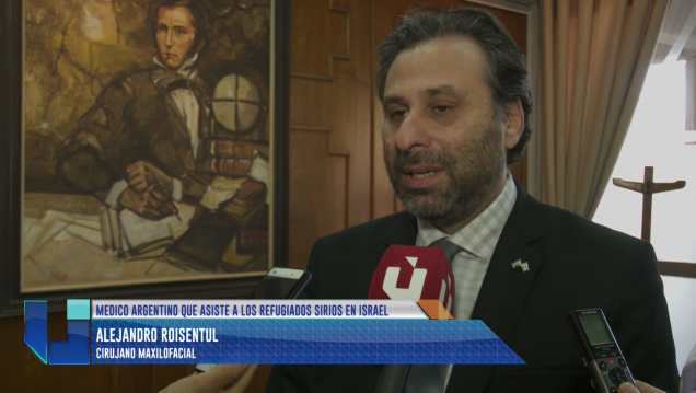 imagen El argentino que asiste durante la guerra a los refugiados sirios en Israel