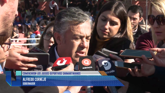 imagen Largaron los juegos deportivos sanmartinianos