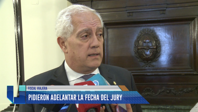 imagen Fiscal Viajera: Pidieron adelantar la fecha del Jury