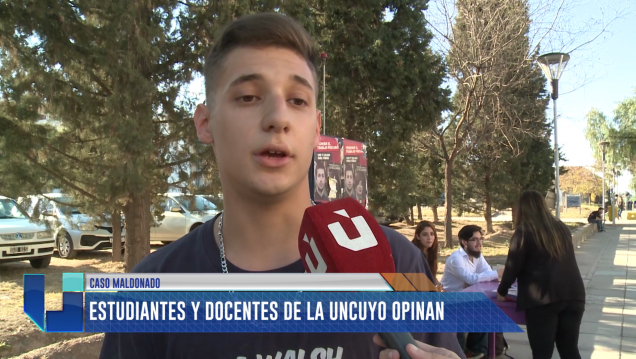 imagen Qué opina la comunidad universitaria del caso Maldonado