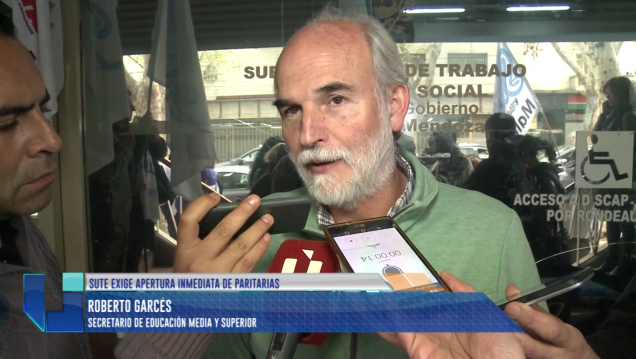 imagen El SUTE exige la reapertura inmediata de las paritarias