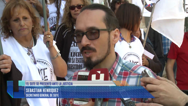 imagen El SUTE presentó un amparo colectivo para agilizar las titularizaciones