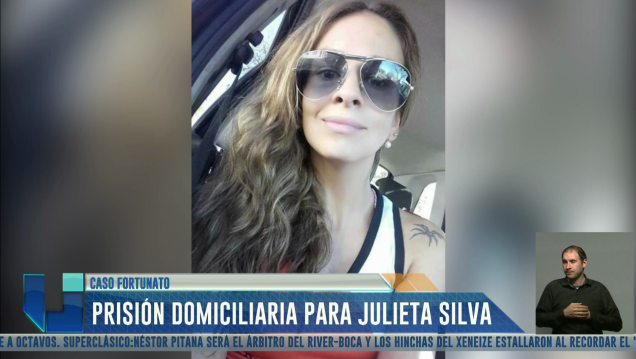 imagen Caso Fortunato: prisión domiciliaria para Julieta Silva