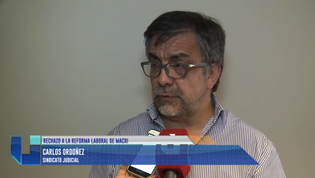 imagen Rechazo sindical a la reforma laboral de Macri