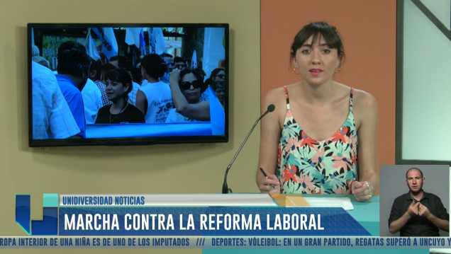 imagen Multitudinaria marcha en Mendoza contra las reformas que impulsa la Nación