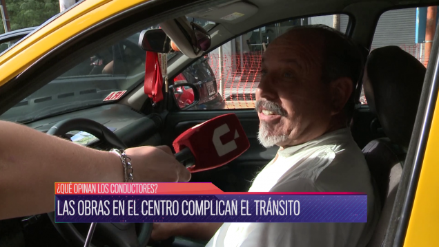imagen Conductores se quejan por las obras en el centro