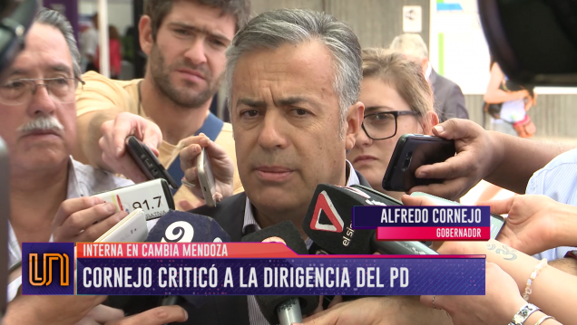 imagen Crece la interna en el frente Cambia Mendoza