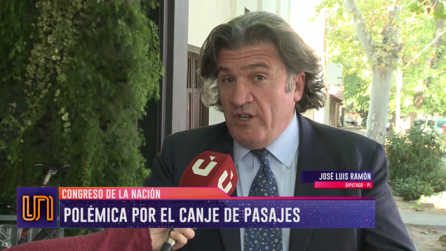 imagen Canje de pasajes: Ramón disparó contra el FIT