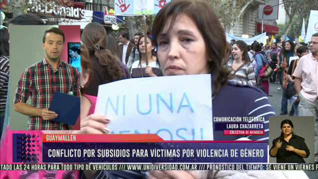 imagen Iban a quitar subsidio a víctimas de violencia machista y se arrepintieron