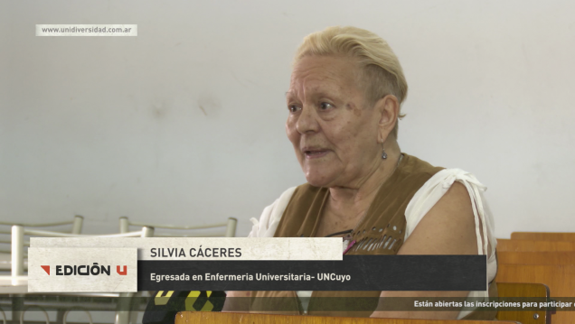 imagen Edición U: Se recibió en Ciencias Médicas una estudiante de 74 años