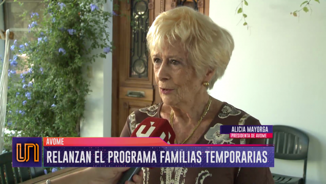 imagen Relanzan el programa de familias temporarias