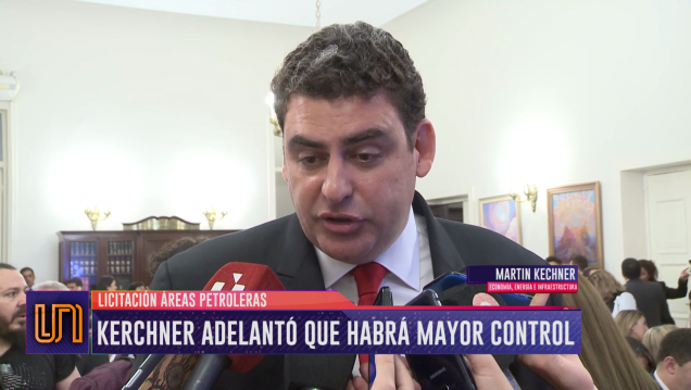 imagen Cornejo avanza en la licitación de 11 áreas petroleras
