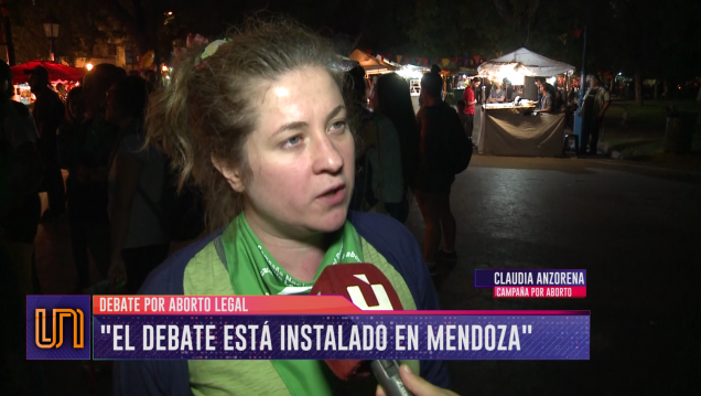 imagen Aborto legal: "El debate ya está instalado en Mendoza"