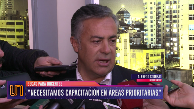 imagen Cornejo y la beca docente: "No hay que enseñar lo que a uno le parezca"