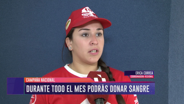 imagen Comenzó la campaña internacional para donar sangre