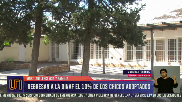 imagen El 10 % de los chicos adoptados regresan a la DINAF