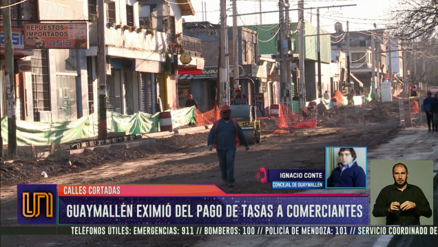 imagen Guaymallén: comerciantes afectados por cortes no pagarán tasas