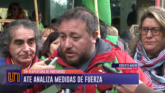 imagen Trabajadores del Estado piden la reapertura de paritarias