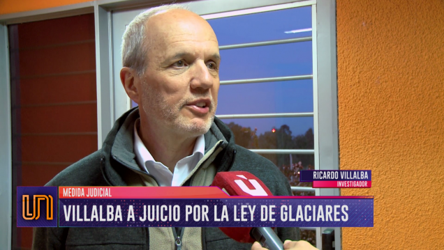 imagen Villalba irá a juicio por la Ley de Glaciares