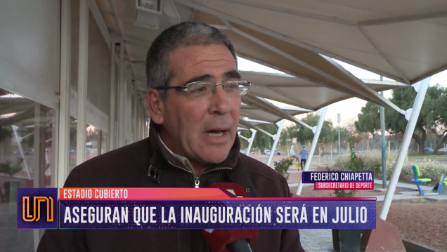 imagen En julio inaugurarán el nuevo estadio cubierto