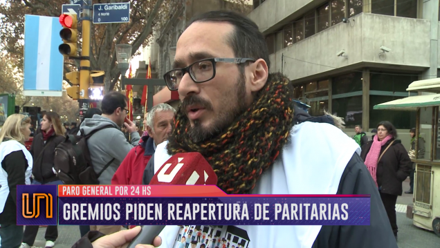 imagen Gremios estatales pidieron la reapertura de paritarias