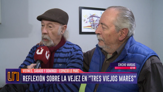 imagen "Tres Viejos Mares", la obra que reflexiona sobre la vejez