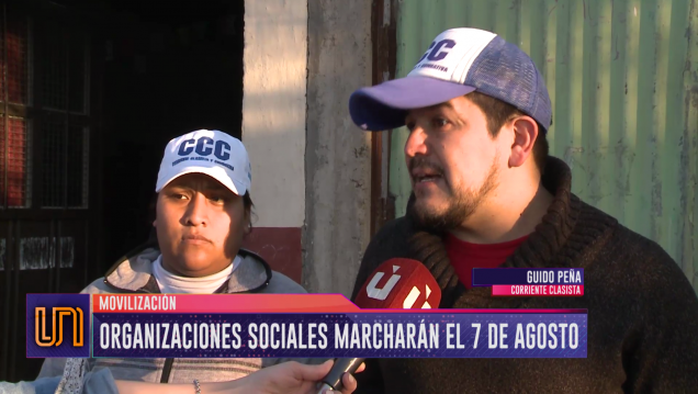 imagen La marcha del hambre, en Mendoza