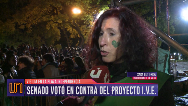 imagen Aborto legal: así se vivió en Mendoza el "no" del Senado