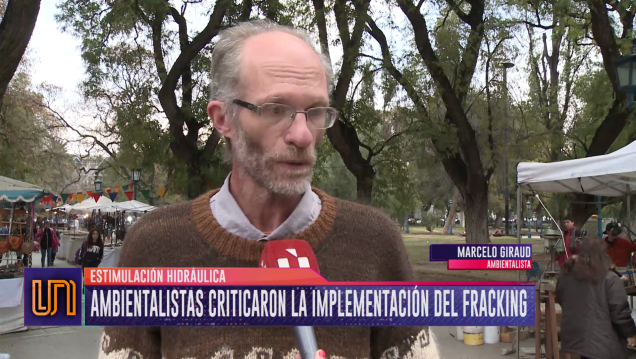 imagen Ambientalistas criticaron la implementación del fracking