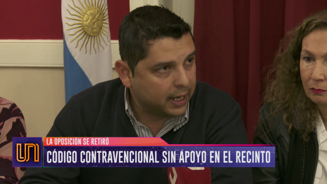 imagen Código Contravencional de Mendoza, sin apoyo en el recinto