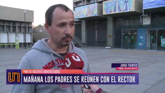 imagen Paro de docentes universitarios: padres se reúnen con Pizzi