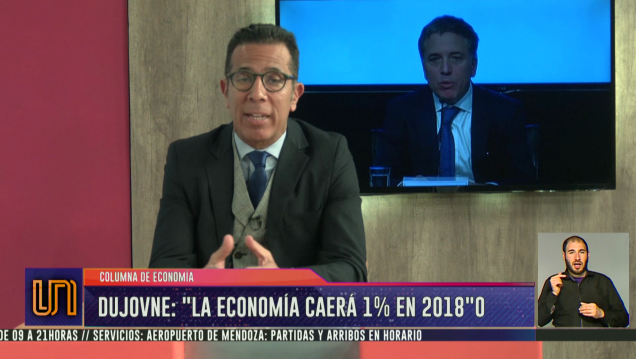 imagen Dujovne: "La economía caerá 1% en 2018"