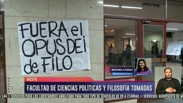 imagen Este es el mapa de las facultades tomadas