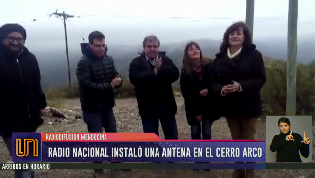 imagen Radio Nacional instaló una antena en el Cerro Arco