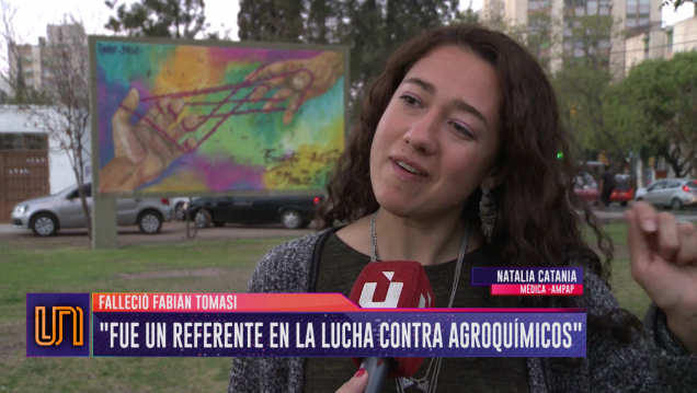 imagen Falleció Fabián Tomasi: "Fue un referente en la lucha contra agroquímicos"
