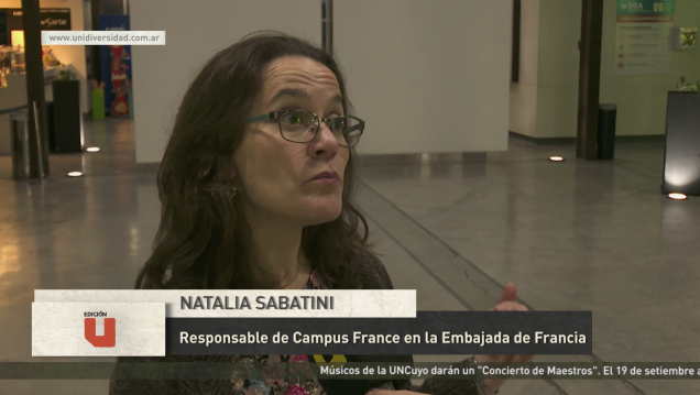 imagen EDICIÓN U: Francia muestra su oferta académica en la Uncuyo