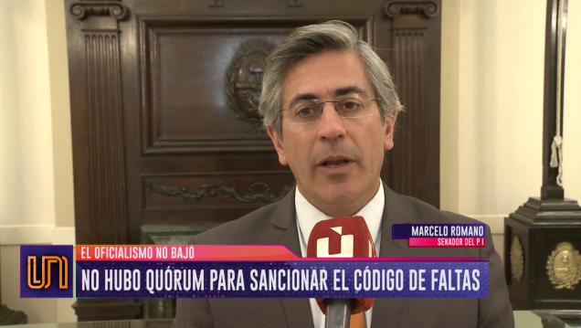 imagen El oficialismo pospuso el tratamiento del código de faltas