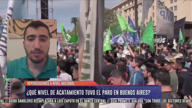 imagen Así se vivió el paro nacional en Buenos Aires