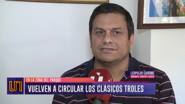 imagen Vuelven a circular los troles en Mendoza 