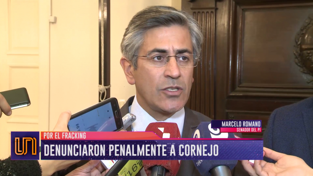 imagen Denunciaron penalmente a Cornejo por el uso del fracking