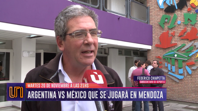 imagen Confirmaron que la Selección Argentina jugará en Mendoza